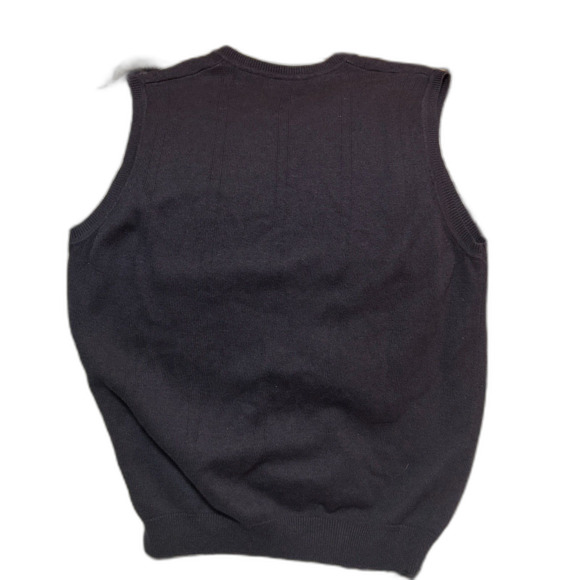 Van Heusen 100% Cotton Sweater Vest M (18" Pit to Pit) - Picture 3 of 7